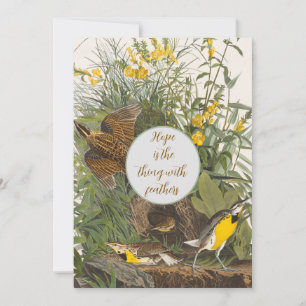 Vintage Audubon Meadowlark Print