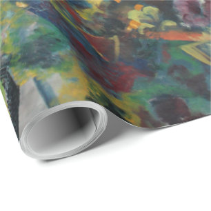 Vintage August Macke Two Girls Wrapping Paper