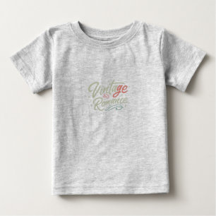 Vintage Aura: Classic Elegance T-Shirt. Baby T-Shirt