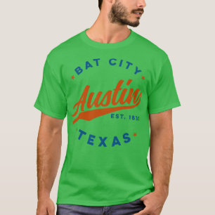Vintage Austin Bat City Texas USA 1 T-Shirt