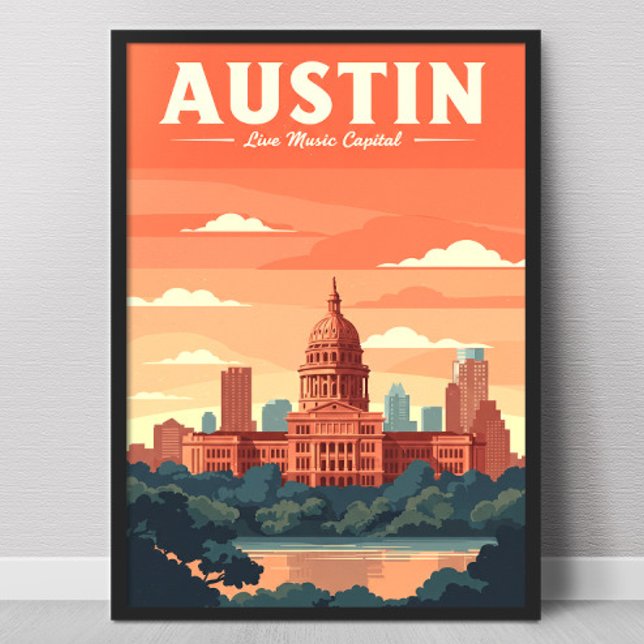 Vintage Austin Poster (Creator Uploaded)