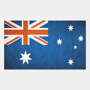 Vintage AUSTRALIA FLAG Sticker