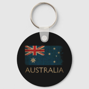 Vintage Australia Key Ring