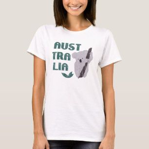 Vintage Australia Koala Bear Womens T-Shirt