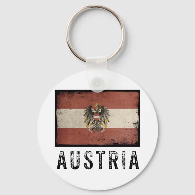 Vintage Austria Key Ring (Front)