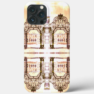 Vintage Austria Vienna Belvedere castle gate iPhone 13 Pro Max Case