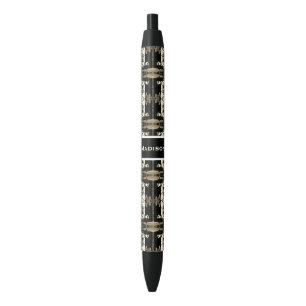 Vintage Austria Vienna Dreimaderlhaus Fiaker Black Ink Pen