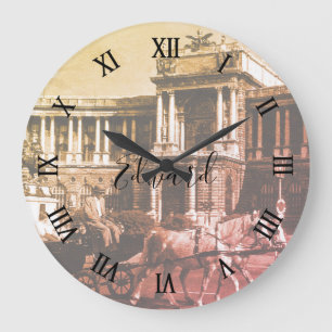 Vintage Austria Vienna Hofburg Palace Large Clock