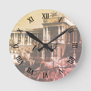 Vintage Austria Vienna Hofburg Palace Large Clock
