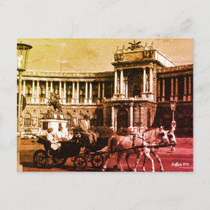 Vintage Austria Vienna Hofburg Palace Postcard