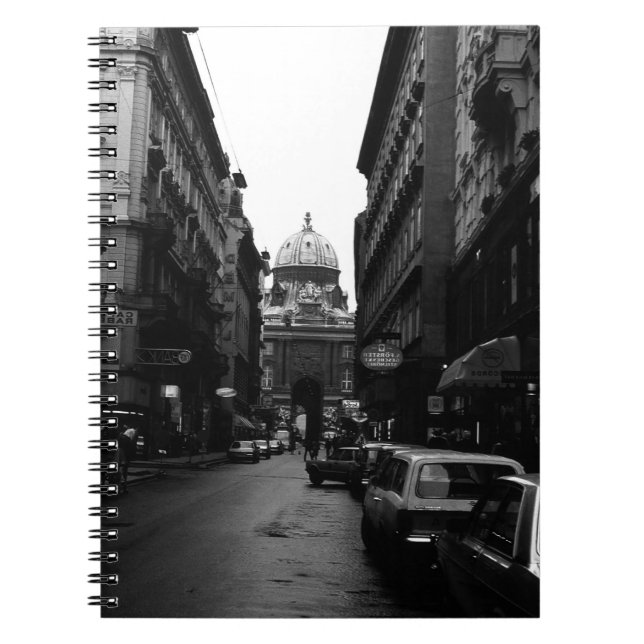 Vintage Austria Vienna Imperial Palace Notebook (Front)