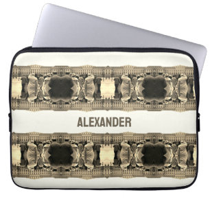 Vintage Austria Vienna Schonbrunn 1970 iPad Smart Laptop Sleeve