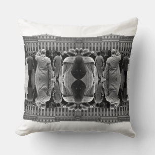 Vintage Austria Vienna Schonbrunn houses Mouse Pad Cushion