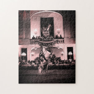 Vintage Austria Vienna Spanish Courbette Jigsaw Puzzle