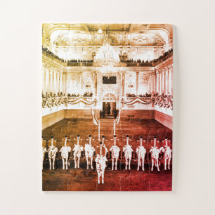 Vintage Austria Vienna Spanish Riding-School Jigsaw Puzzle