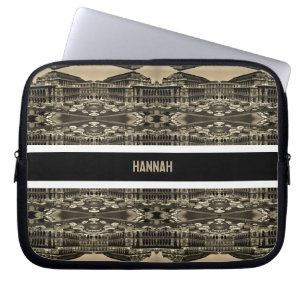 Vintage Austria Vienna Staatsoper opera 1970 Laptop Sleeve