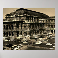 Vintage Austria Vienna Staatsoper opera