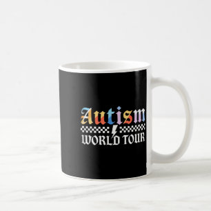 Vintage Autism World Tour Autism Awareness Month M Coffee Mug