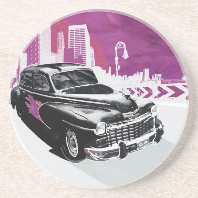 Vintage Auto Coaster (Front)