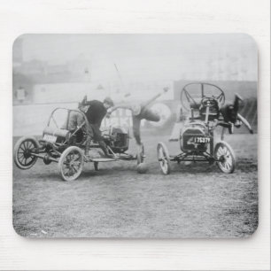 Vintage "Auto Polo" Sports Car Motorsports Mouse Mat