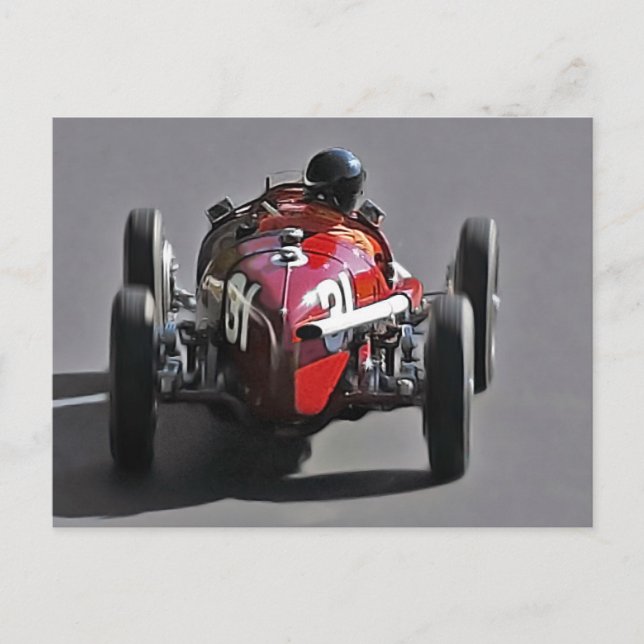 Vintage Auto  Postcard (Front)