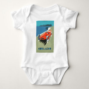 Vintage Auto Racing Baby Bodysuit