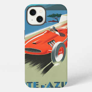 Vintage Auto Racing Cote D'Azur iPhone 13 Case