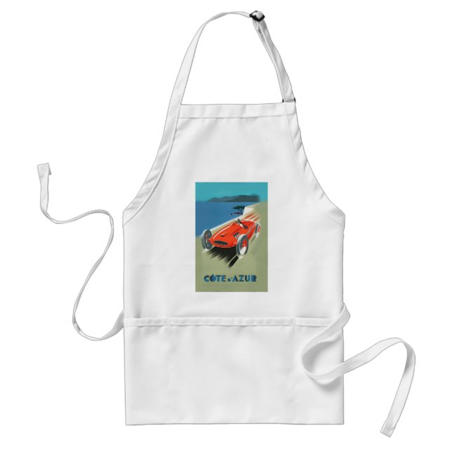 Vintage Auto Racing Standard Apron (Front)