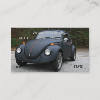 Vintage Auto Repair Business Card