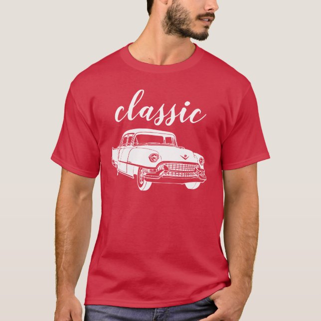 Vintage Automobile | Classic Car T-Shirt (Front)