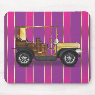 Vintage Automobile Mouse Mat