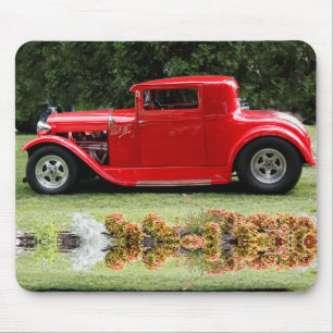 Vintage Automobile Mouse Mat