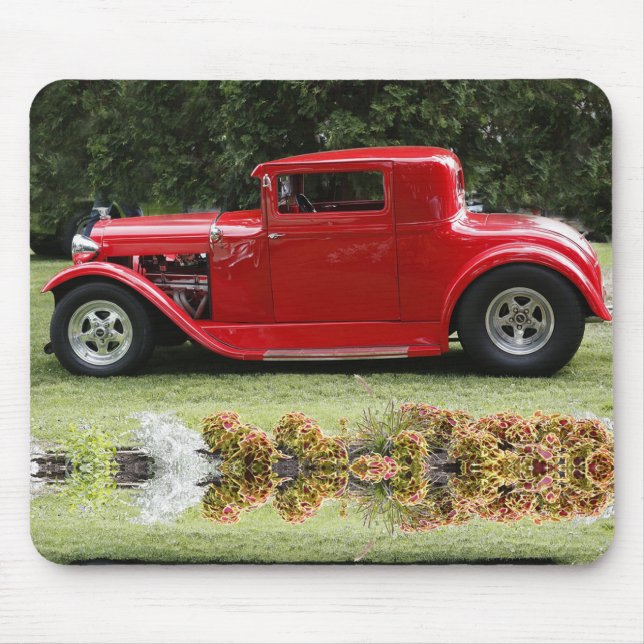 Vintage Automobile Mouse Mat (Front)