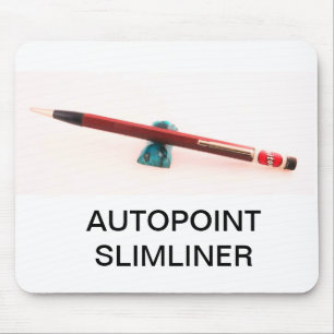 Vintage Autopoint Slimliner Mechanical Pencil Mouse Mat
