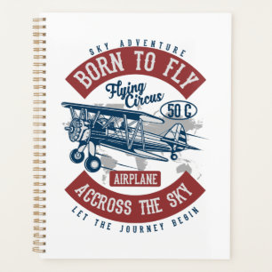 Vintage Aviation Aeroplane Colour Planner