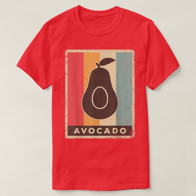 Vintage Avocado Retro910  T-Shirt (Design Front)
