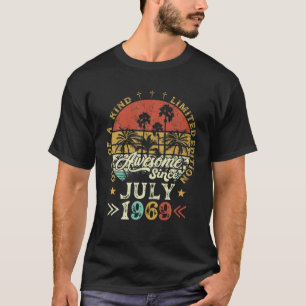 Vintage Awesome Since July 1969 Limited Edition Bd T-Shirt