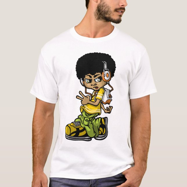 Vintage b-boy T-Shirt (Front)