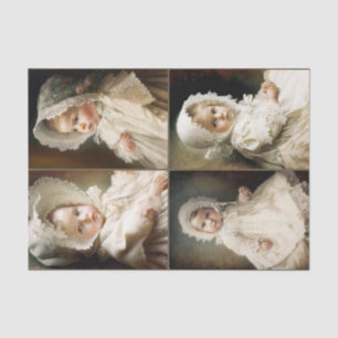 Vintage Babies Tissue Paper