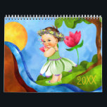 Vintage Baby Calendar<br><div class="desc">Vintage Baby 2017 Calendar. One of a kind calendar. This calendar has illustrations of vintage babies and children of diverse ethnicities including African American, Hispanic and Caucasian. Each baby is dressed in an appropriate Holiday costume and put against a beautiful, artistic and some watercolor backgrounds.</div>