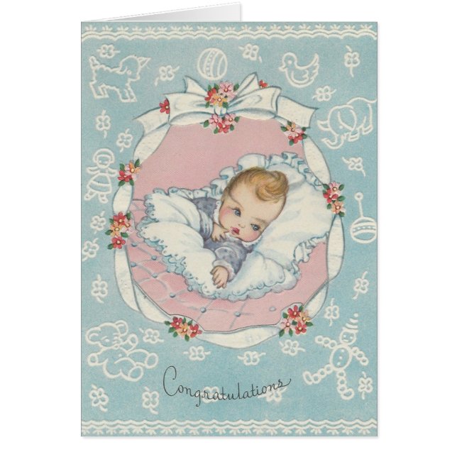 Vintage Baby Congratulations (Front)