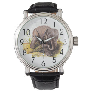 Vintage Baby Elephant Watch
