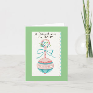 Vintage Baby Gift Card