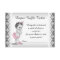 Vintage Baby Girl Diaper Raffle Ticket