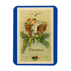 Vintage Baby Jesus Flexible Magnet