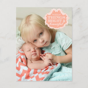 Vintage Babys 1st Christmas Xmas Photo Postcard