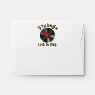 Vintage - Back to Vinyl, the record is back Envelope