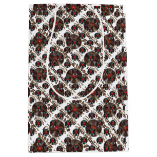 Vintage - Back to Vinyl, the record is back Medium Gift Bag