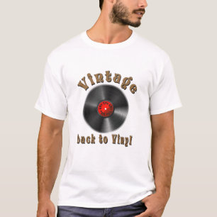 Vintage - Back to Vinyl, the record is back T-Shirt