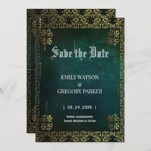  Vintage background Save The Date